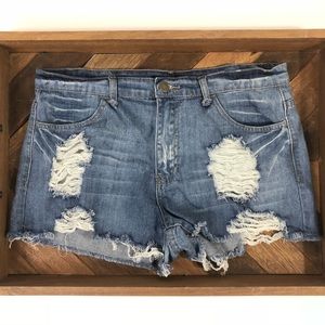 *Forever 21 Cut Off Denim Shorts